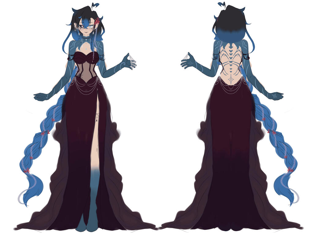 Reference Sheet by @aliscol32